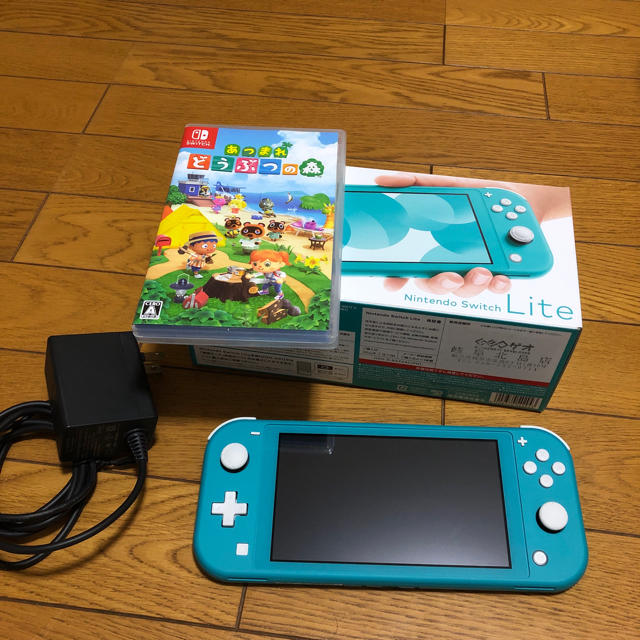 Nintendo Switch  Lite ターコイズ　あつ森セット