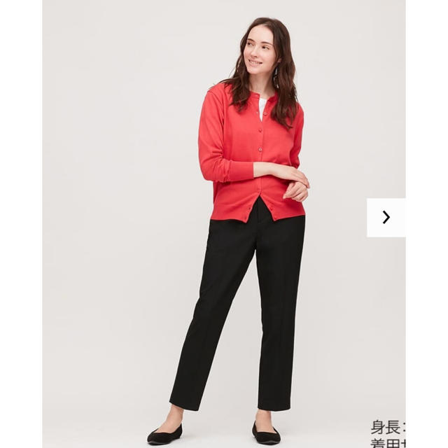 UNIQLO(ユニクロ)のUNIQLO EZY アンクルパンツ　2wayストレッチ レディースのパンツ(クロップドパンツ)の商品写真