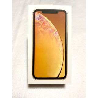 アイフォーン(iPhone)のiPhone XR 64GB YELLOW SIMフリー(スマートフォン本体)