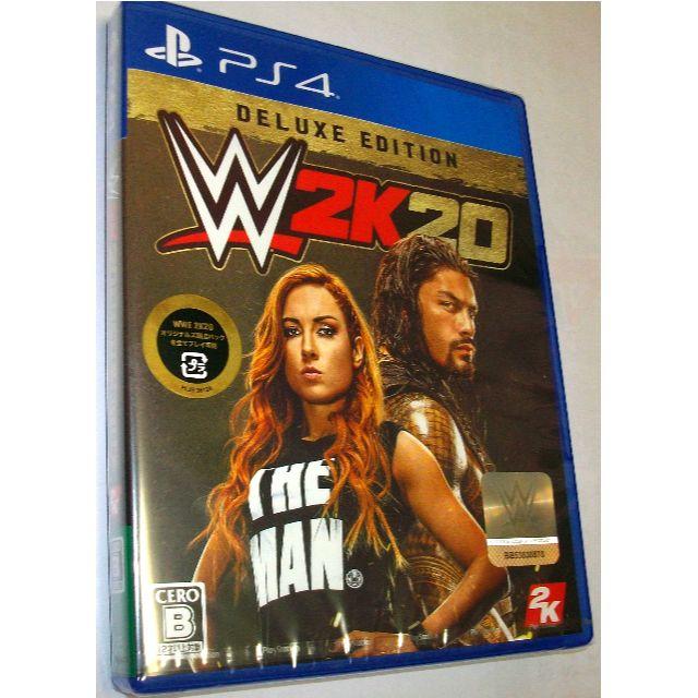 新品 PS4 WWE 2K20 Deluxe Edition / WWE2K20