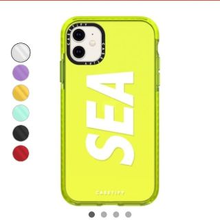 シー(SEA)のSEA スマホケース　iphone11 イエロー(iPhoneケース)