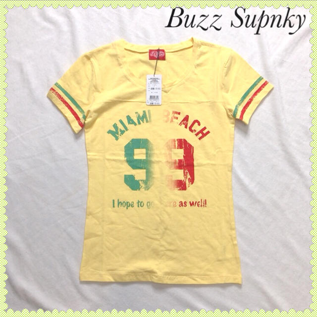 BUZZ SPUNKY(バズスパンキー)のTシャツ⭐︎新品⭐︎バズスパンキー レディースのトップス(Tシャツ(半袖/袖なし))の商品写真