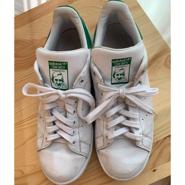 ◆中古◆アディダス/STAN SMITH■白緑 メンズの靴/シューズ(スニーカー)の商品写真