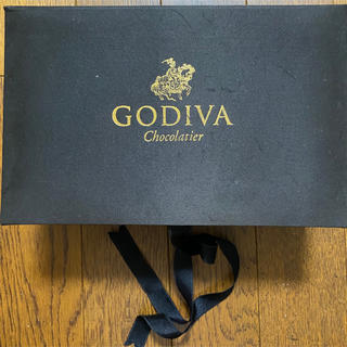 チョコレート(chocolate)のGODIVA チョコレートケース(化粧箱) ちょっと小さめ(小物入れ)