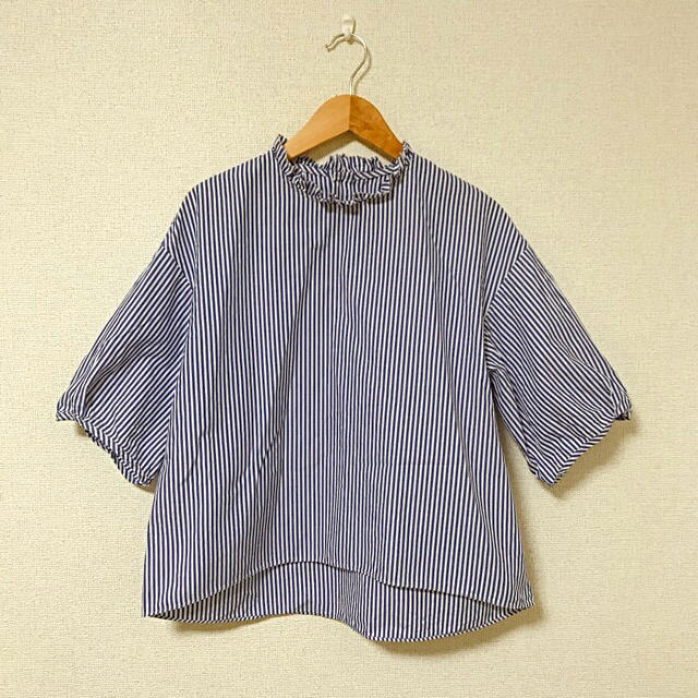 未使用品】 - MACPHEE TOMORROWLAND 黒ブラウス - 格安 購入:6337円
