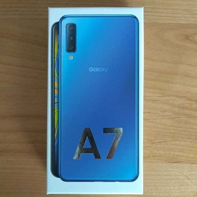 【新品】Galaxy A7　simフリー本体 スマホ/家電/カメラのスマートフォン/携帯電話(スマートフォン本体)の商品写真