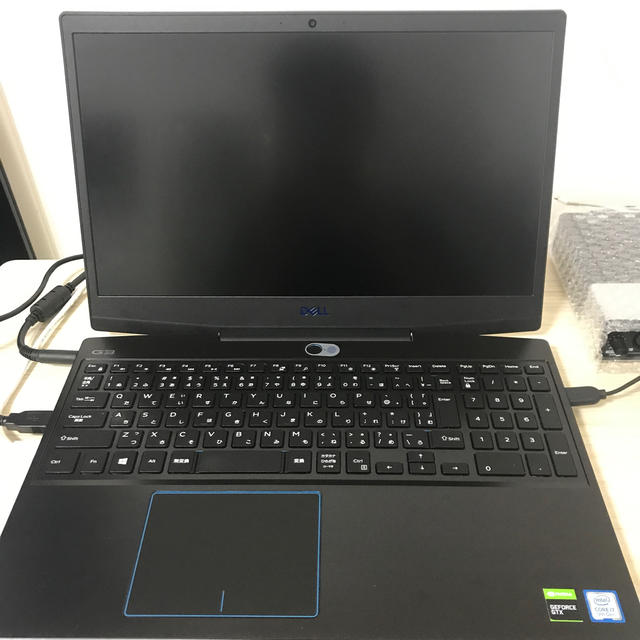 2020/01購入 DELL G3 15 3590 ゲーミングノートPC