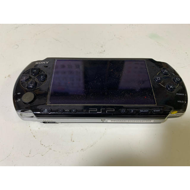 PlayStation Portable(プレイステーションポータブル)のソニー・ＰＳＰ-3000！ブラック エンタメ/ホビーのゲームソフト/ゲーム機本体(携帯用ゲーム機本体)の商品写真