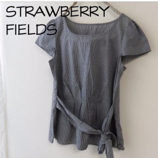 ストロベリーフィールズ(STRAWBERRY-FIELDS)のブラウス(シャツ/ブラウス(半袖/袖なし))