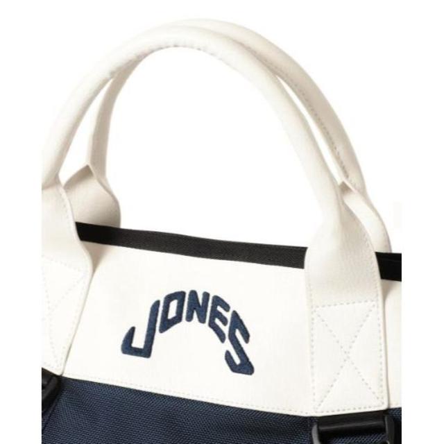 JONES × BEAMS GOLF / 別注 スペシャル トートバッグネイビー スポーツ/アウトドアのゴルフ(バッグ)の商品写真