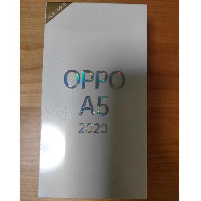 スマートフォン本体OPPO A5 2020　ブルー