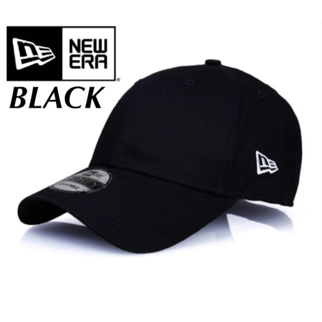 NEW ERA(ニューエラー)のニューエラ キャップ ベーシック ブラック 黒 アジャスタブル メンズの帽子(キャップ)の商品写真