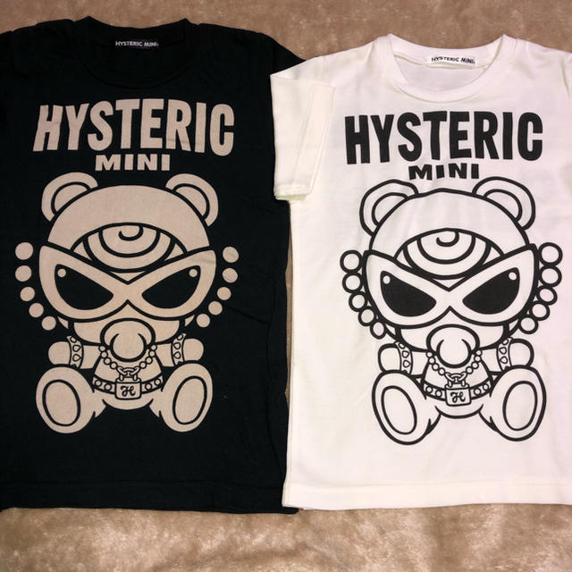 HYSTERIC MINI(ヒステリックミニ)のHYSTERIC MINI Tシャツ2枚セット キッズ/ベビー/マタニティのキッズ服男の子用(90cm~)(Tシャツ/カットソー)の商品写真