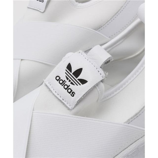 adidas(アディダス)の新品●adidasアディダススーパースタースリッポン白25.5cmNIKEナイキ メンズの靴/シューズ(スニーカー)の商品写真