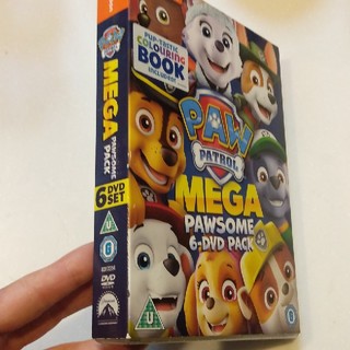 パウパトロール 英語 DVD 6枚 MEGA PAWSOME 6-DVDPACK