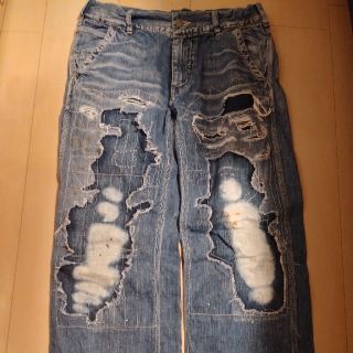 デニムダンガリー(DENIM DUNGAREE)の　新品同様デニム&ダンガリー　160デニム(パンツ/スパッツ)