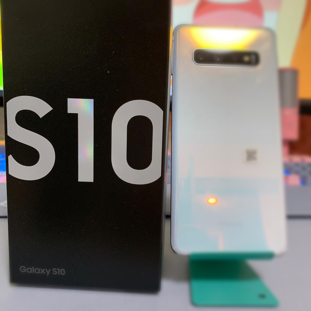 GALAXY S10 Prism White 128 GB SIMフリー-