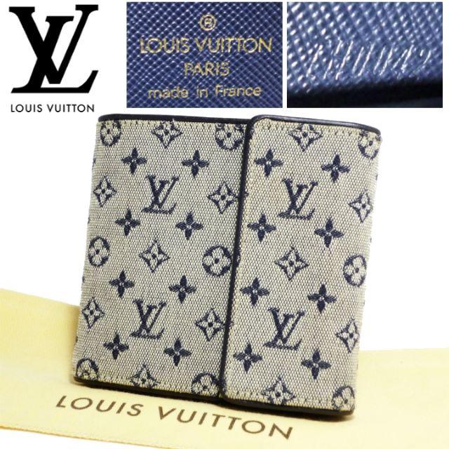 ○良品○ LOUIS VUITTON ルイヴィトン モノグラム 三つ折り財布