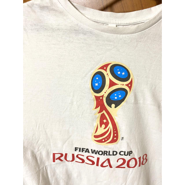 adidas(アディダス)の入手困難！ロシアワールドカップ 公式Tシャツ 現地購入サッカー  スポーツ/アウトドアのサッカー/フットサル(記念品/関連グッズ)の商品写真