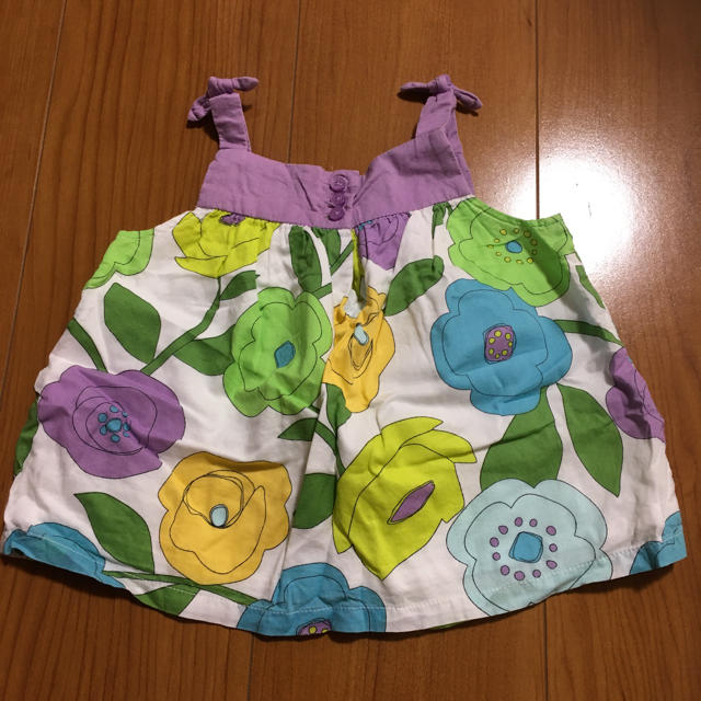 babyGAP(ベビーギャップ)のbaby GAP 花柄キャミ　80㎝ キッズ/ベビー/マタニティのベビー服(~85cm)(その他)の商品写真