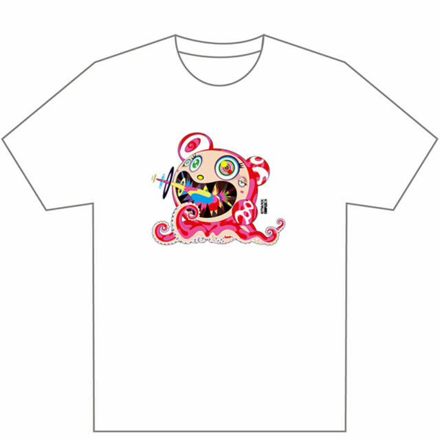 村上隆  SKULL&FLOWER Tシャツ　White COMPLEXCON