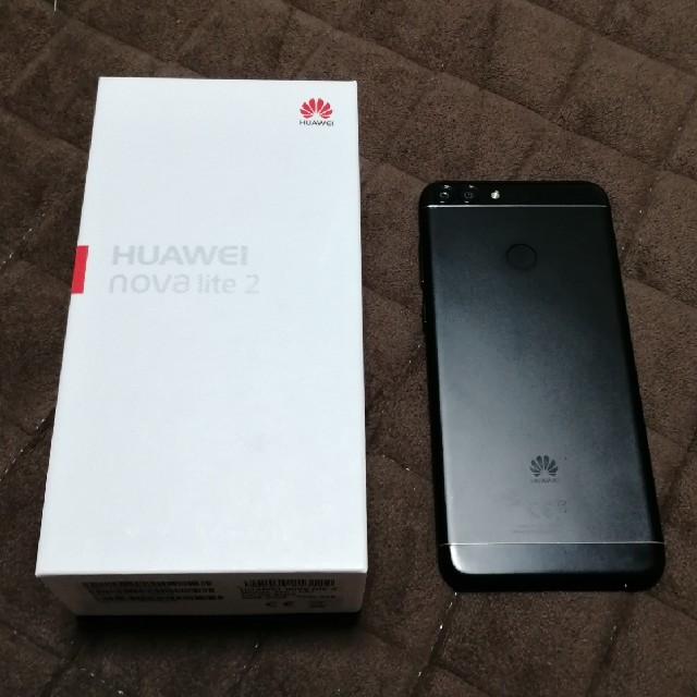 HUAWEI nova lite 2 ブラック スマホ/家電/カメラのスマートフォン/携帯電話(スマートフォン本体)の商品写真