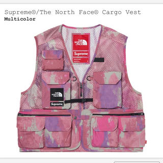シュプリーム(Supreme)のMサイズ Supreme tnf Cargo Vest Multicolor(ダウンベスト)