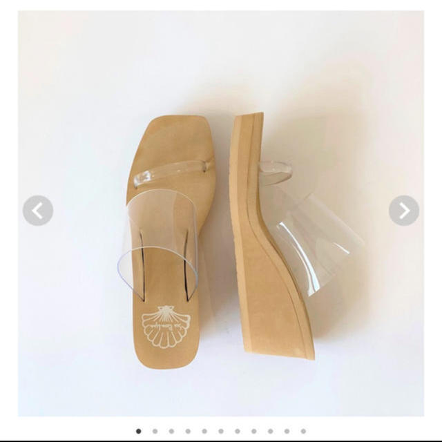 SeaRoomlynn(シールームリン)のクリアビーチサンダル レディースの靴/シューズ(サンダル)の商品写真