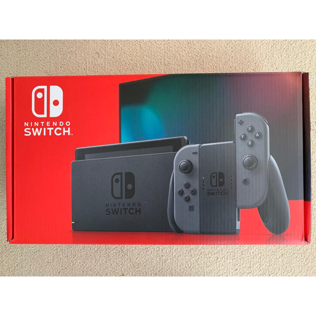 新型Nintendo Switch ニンテンドースイッチ 新型 グレー