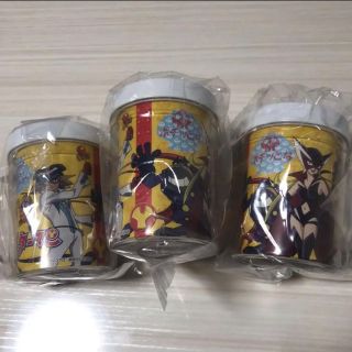 【値下げ】ヤッターマン コップ 新品未使用 ×3個セット(グラス/カップ)