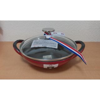 ストウブ(STAUB)のakさん専用　新品未使用　ストウブ  ベビーウォック(調理器具)