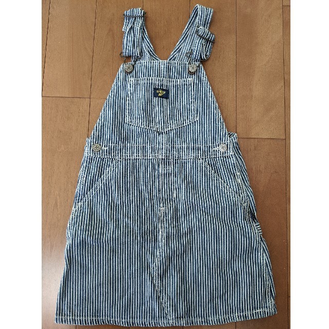 OshKosh(オシュコシュ)のオシュコシュ　オーバーオールスカート キッズ/ベビー/マタニティのキッズ服女の子用(90cm~)(ワンピース)の商品写真