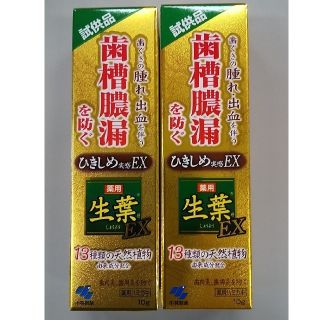 コバヤシセイヤク(小林製薬)の小林製薬【生葉　試供品】(歯磨き粉)