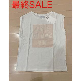 最終SALE☆新品☆マーキュリーデュオ ノースリーブ ロゴTシャツ(Tシャツ(半袖/袖なし))