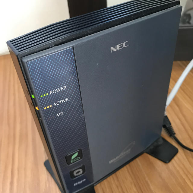 NEC(エヌイーシー)のNEC WR8370N 無線ルーター スマホ/家電/カメラのPC/タブレット(PC周辺機器)の商品写真