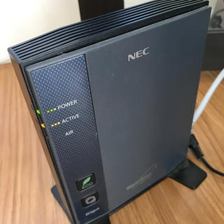 エヌイーシー(NEC)のNEC WR8370N 無線ルーター(PC周辺機器)