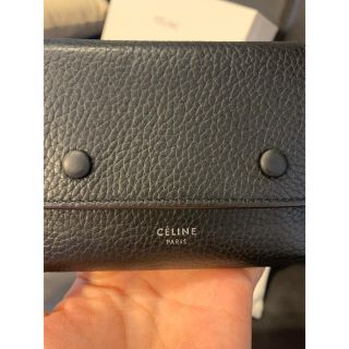 セリーヌ(celine)のCELINE ミニ財布 バイカラー 旧型 レア(財布)