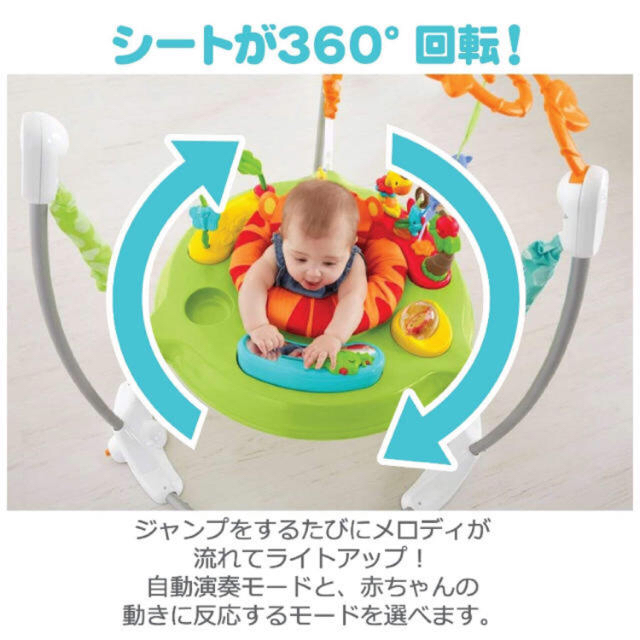 てんどん様専用　フィッシャープライス　ジャンパルー　おまけ付き写真4枚目 キッズ/ベビー/マタニティのおもちゃ(ベビージム)の商品写真