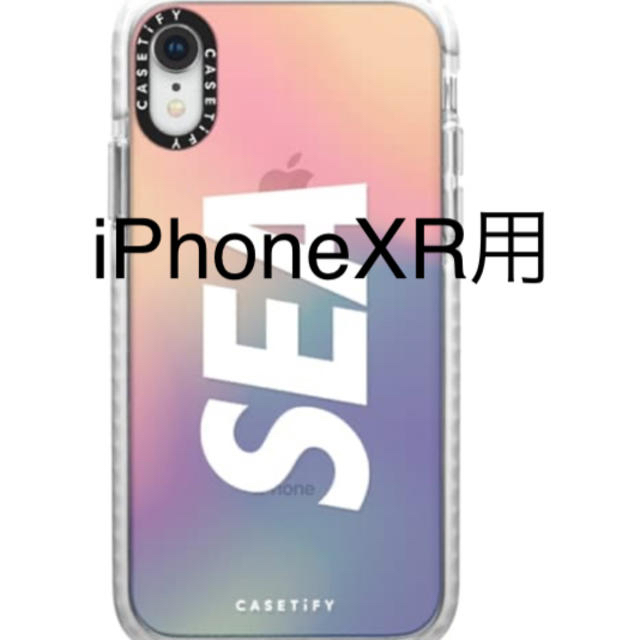 スマホアクセサリーCASETiFY wind and sea iPhone xr 用ケース