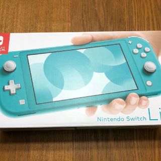 ニンテンドウ(任天堂)の値下げしました！【新品】Nintendo Switch ターコイズ(携帯用ゲーム機本体)