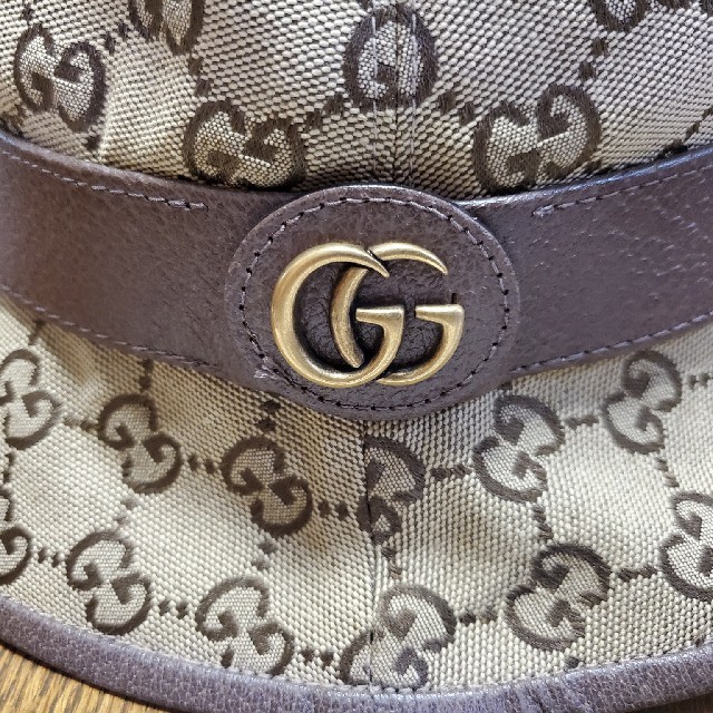 Gucci(グッチ)のGUCCI　ハット　帽子　GGキャンバス フェドラハット レディースの帽子(ハット)の商品写真