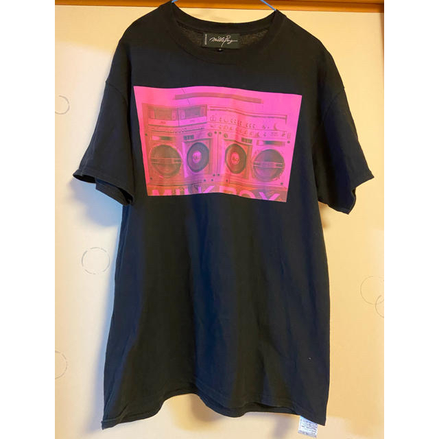 MILKBOY(ミルクボーイ)のMILKBOY ミルクボーイ　サウンド　Tシャツ　ブラック　ピンク　 メンズのトップス(Tシャツ/カットソー(半袖/袖なし))の商品写真