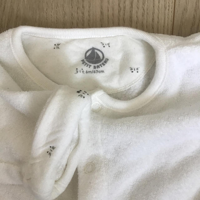 PETIT BATEAU(プチバトー)のプチバトー　ロンパース キッズ/ベビー/マタニティのベビー服(~85cm)(ロンパース)の商品写真