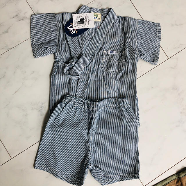 Buddy Lee(バディーリー)の新品　甚平 男の子　Buddy Lee 95 キッズ/ベビー/マタニティのキッズ服男の子用(90cm~)(甚平/浴衣)の商品写真