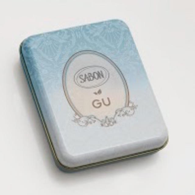 SABON(サボン)のGU ×SABONノベルティ:オリジナル缶ケース【2個】値下いたしました エンタメ/ホビーのコレクション(ノベルティグッズ)の商品写真