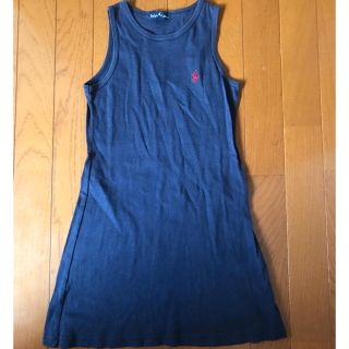 ラルフローレン(Ralph Lauren)のラルフローレン 紺ワンピース 140☆(ワンピース)