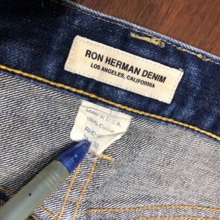 ロンハーマン(Ron Herman)の■ロンハーマン■RON HERMAN DENIM■USA製■W31 L32(デニム/ジーンズ)