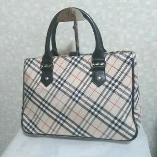 バーバリーブルーレーベル(BURBERRY BLUE LABEL)の最終価格です☆BURBERRY　BLUE LABEL　バッグ☆(ハンドバッグ)