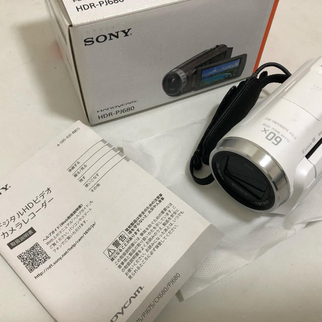 SONY handycam hdr-pj680のサムネイル