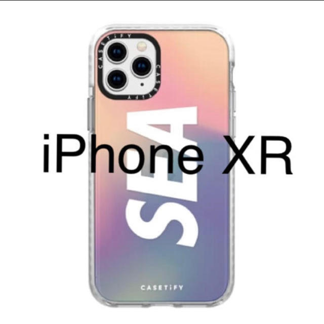 スマホアクセサリーCASETiFY wind and sea iPhone xr 用ケース